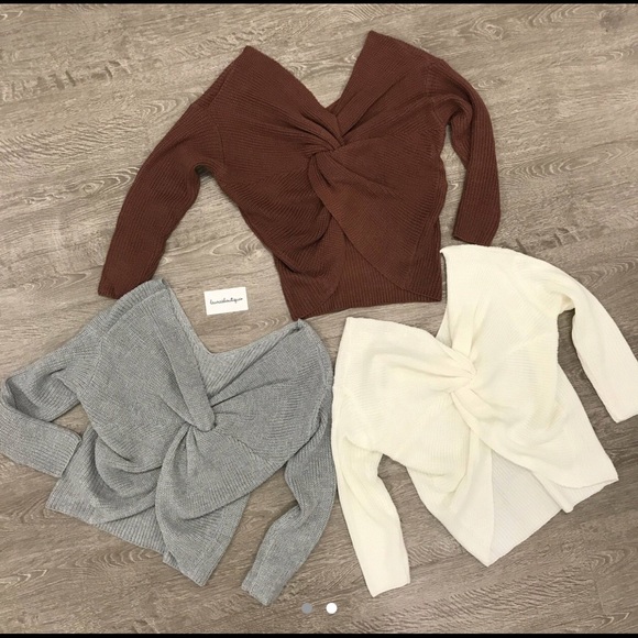 PLUM SWEATER - Picture 2 of 2